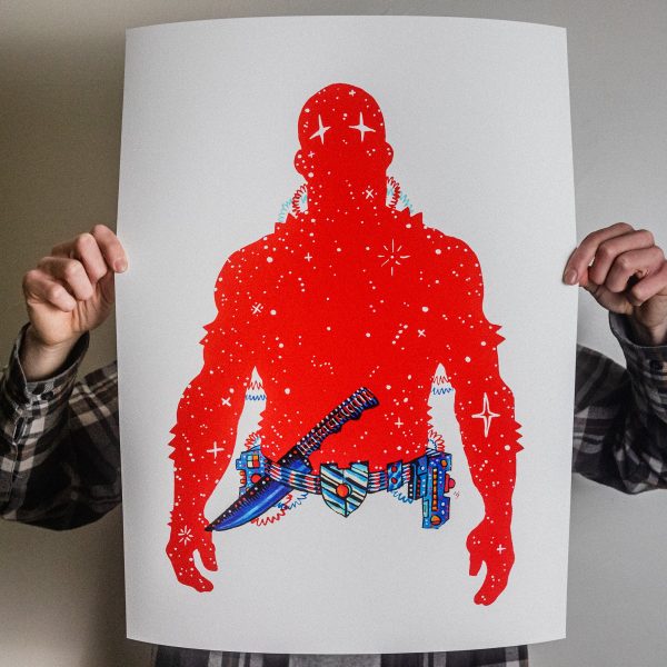 Nick Pyle  Red Star Mode  Giclee Print Sale