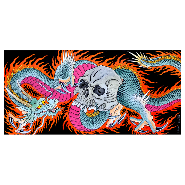 Marc Nava  Fire Dragon  Giclee Print Online Hot Sale - Image 2