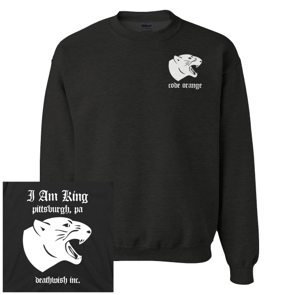 Code Orange  Panther  Crew Neck Sweatshirt Supply