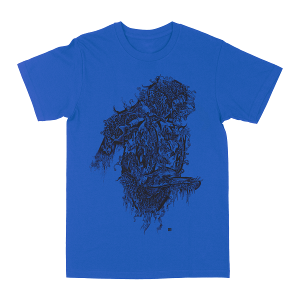 Seldon Hunt  Decayed Toons: Donald  Royal Blue T-Shirt Cheap
