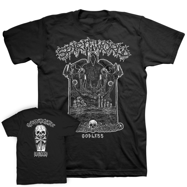 Spiritworld  Godless  Black T-Shirt Supply