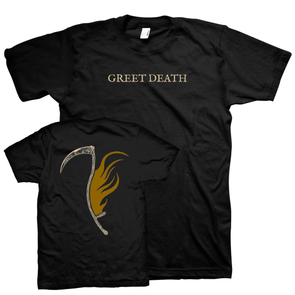 Greet Death  Axe  Black T-Shirt Online Sale