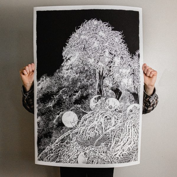 Fajar Allanda  Canis Dirus  Giclee Print Online now - Image 2