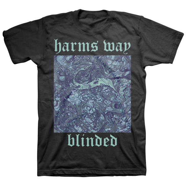 Harm s Way  Blinded  Black T-Shirt Online now