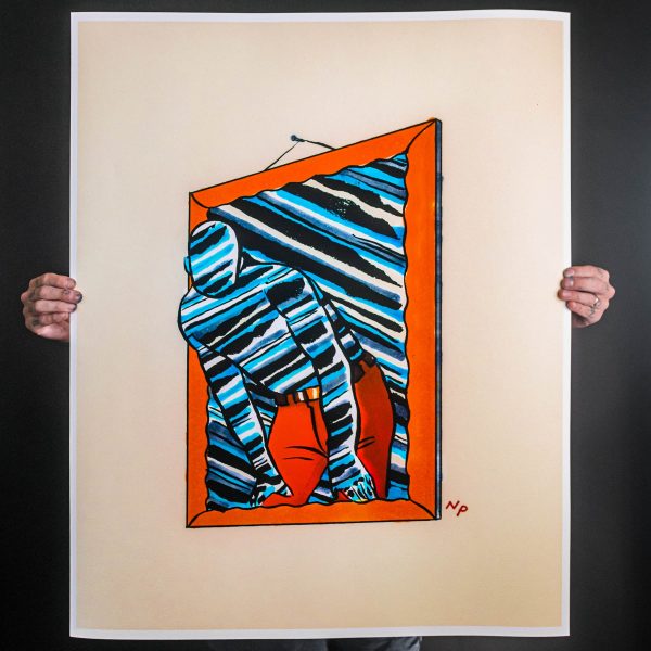 Nick Pyle  Mirror Man  Giclee Print For Cheap