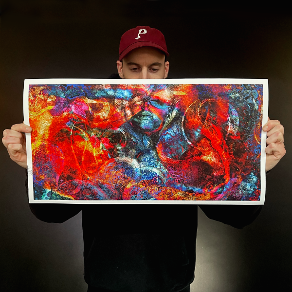 J. Bannon  Bloodmoon: I  (Complete) Giclee Print on Sale