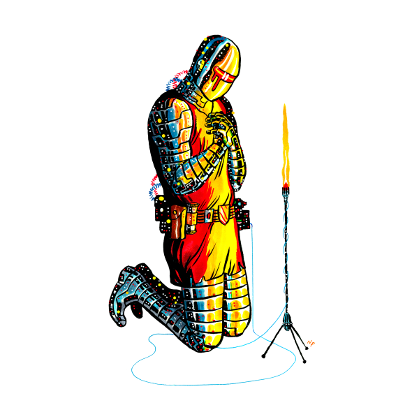 Nick Pyle  Worshipper V  Giclee Print Cheap - Image 2