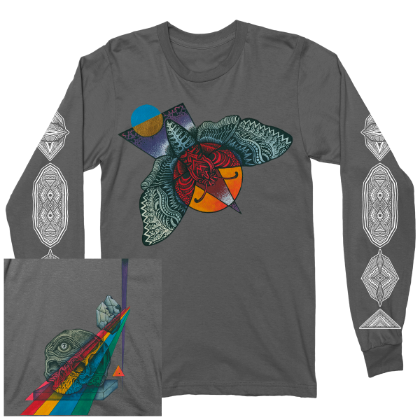 Thomas Hooper  To The Light And The Flame  Grey Longsleeve Hot on Sale