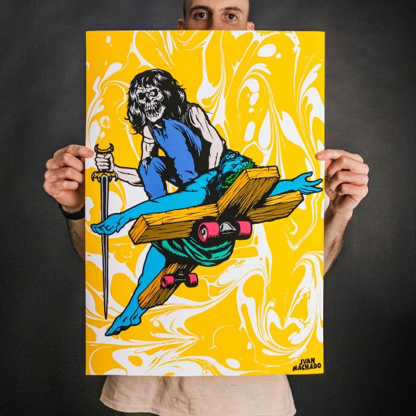 Juan Machado  God Hates Us All: Piss Edition  Giclee Print Cheap