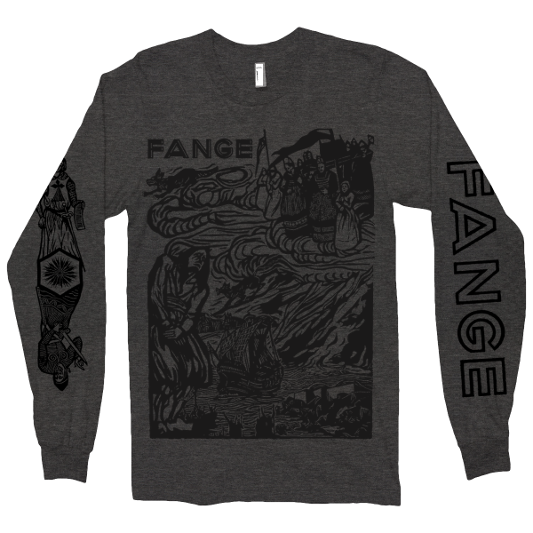 Fange  Conquéreur  Dark Heather Longsleeve For Cheap